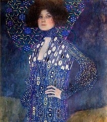 Gustav Klimt: Porträt von Emilie Flöge (Foto: http://artofeurope.com/klimt)