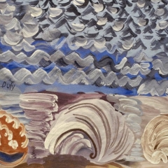 Dufy - Muscheln am Meeresufer