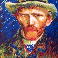 Vincent van Gogh, von vorn