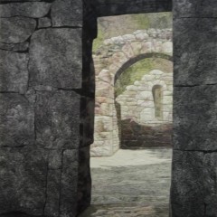 Denise-Labadie-Monastic-Ruin-at-Glendalough-Mittel