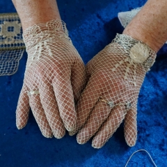 Hedwig Schnepf - Filet-Handschuhe
